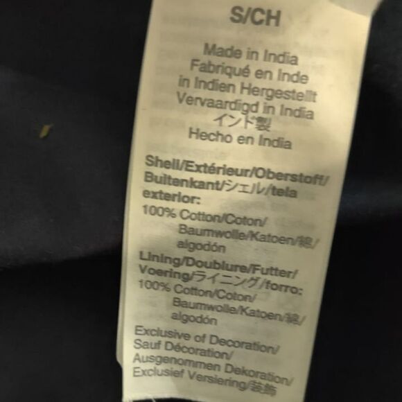 J. Crew Dark Blue Dress with Bright Red Embroidery Size S - Picture 9 of 10